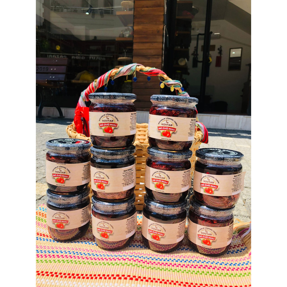 Dağ çileği Reçeli